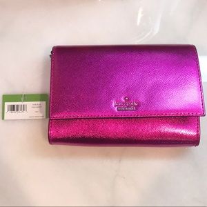 Pink Metallic Kate Spade Cameron Street Cami NWT